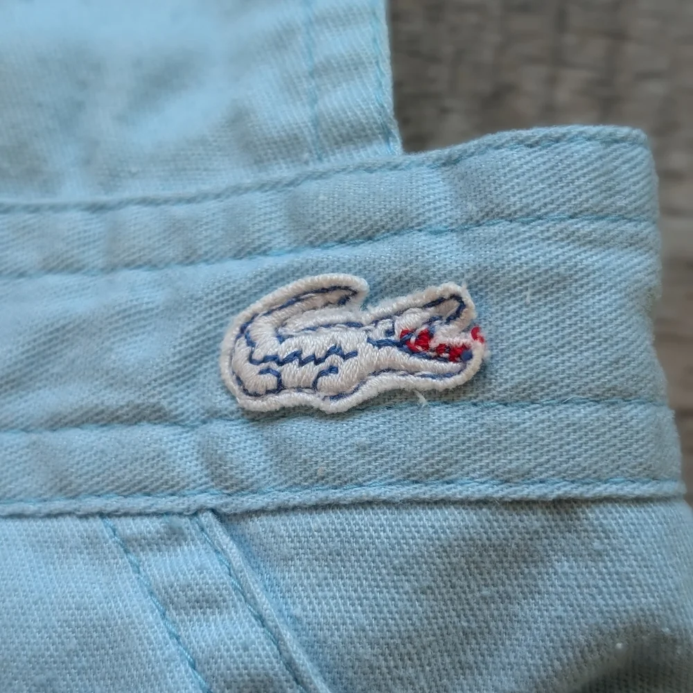 Vintage 80's Izod Lacoste Baby Overalls Jumper Unisex Size 4